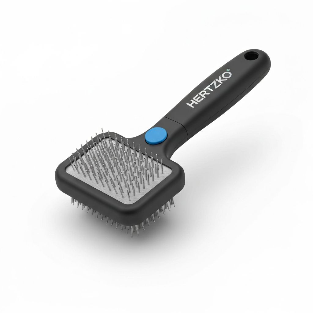 Hertzko Self-Cleaning Slicker Brush Review